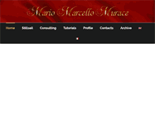 Tablet Screenshot of mariomarcellomurace.com